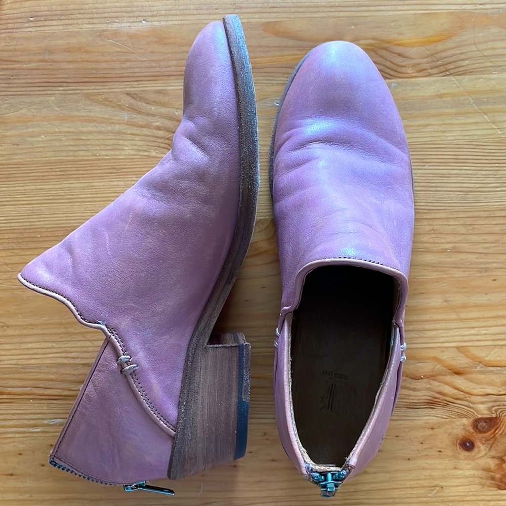 Frye ankle boots dusty rose